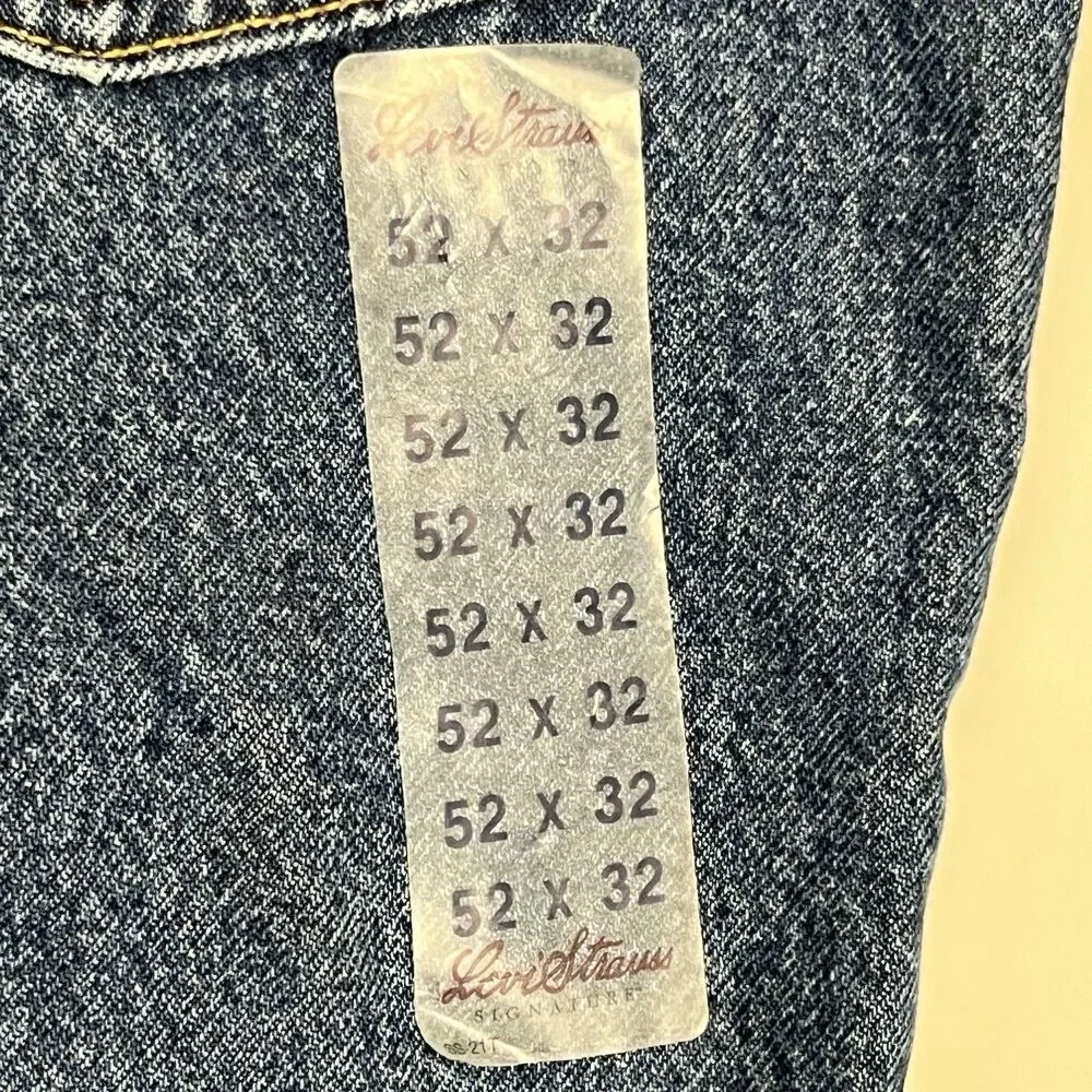 Levi's 540 Made In USA 52x32 Men’s Jeans Blue denim Vintage Loose Fit